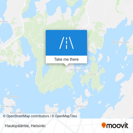 Haukipääntie map