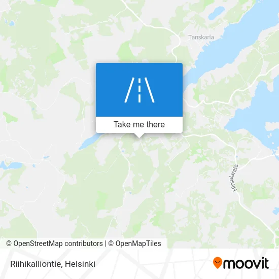 Riihikallio Road map