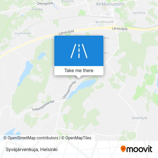 Syväjärvenkuja map