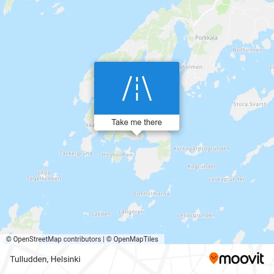 Tulludden map
