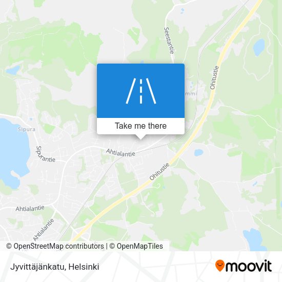 Jyvittäjänkatu map