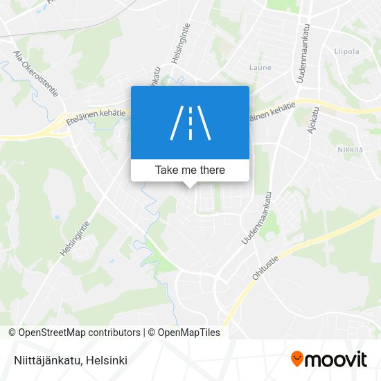 Niittäjänkatu map