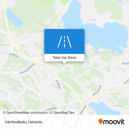 Värttinäkatu map