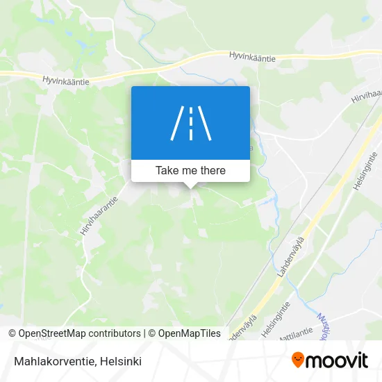Mahlakorventie map