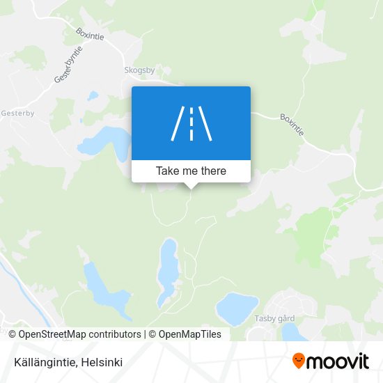 Källängintie map