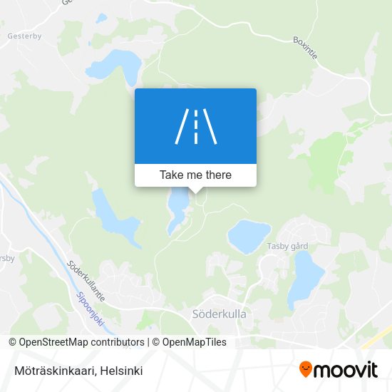 Möträskinkaari map