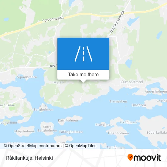 Råkilankuja map
