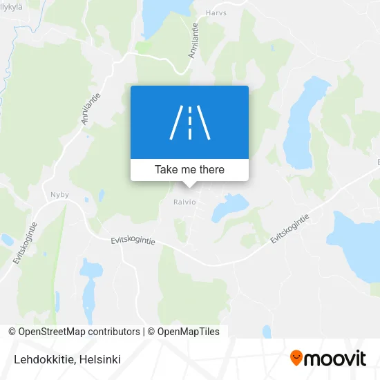 Lehdokkitie map