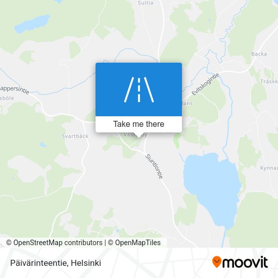 Päivärinteentie map