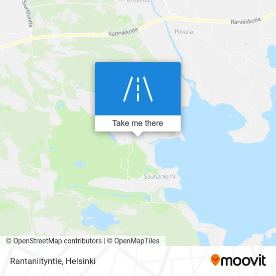 Shore Meadow Road map