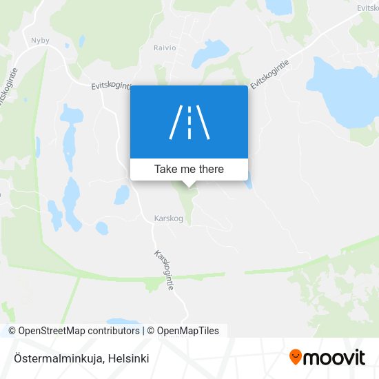Östermalminkuja map