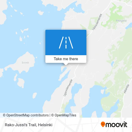 Rako-Jussi's Trail map