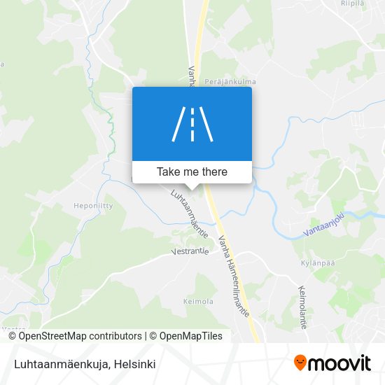 Luhtaanmäenkuja map