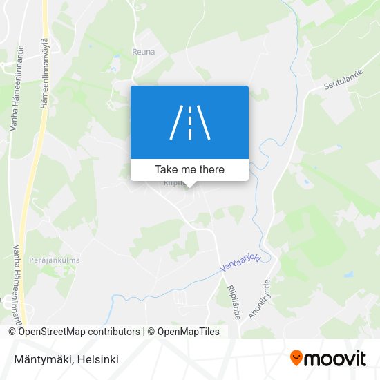 Mäntymäki map