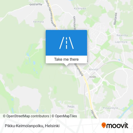 Pikku-Keimolanpolku map