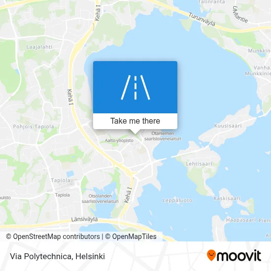 Via Polytechnica map