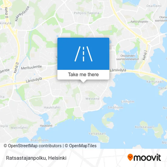 Ratsastajanpolku map