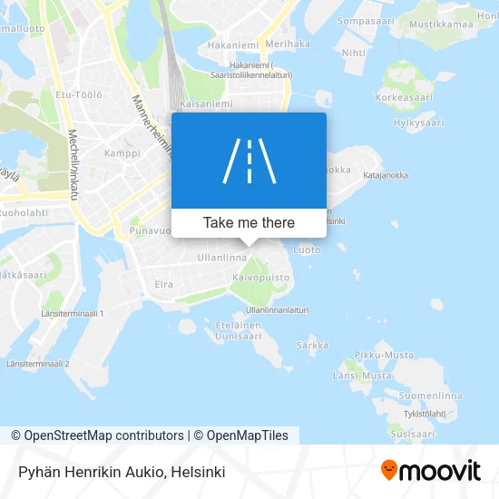 Pyhän Henrikin Aukio map