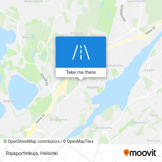 Rajaportinkuja Street map