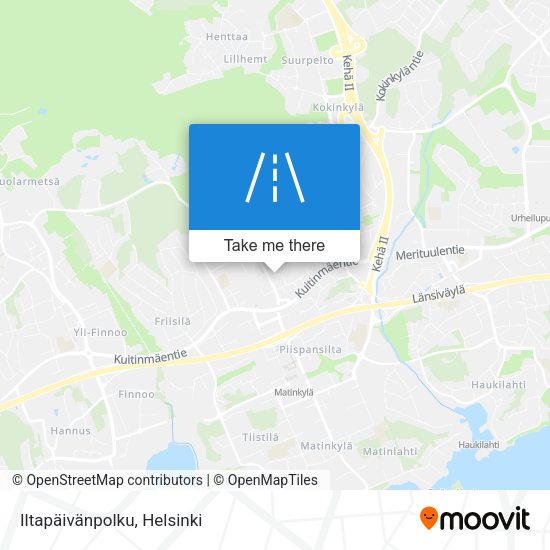 Iltapäivänpolku map