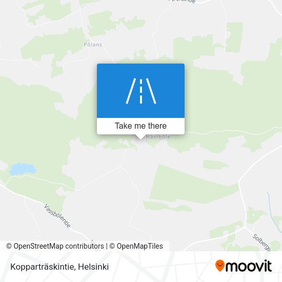 Kopparträskintie map