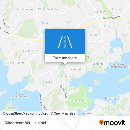 Riilahdenmäki map