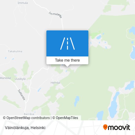 Väinölänkuja map