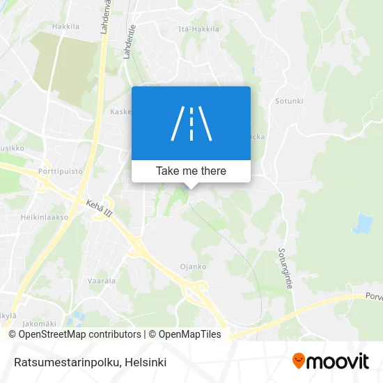 Ratsumestarinpolku map