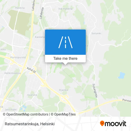 Ratsumestarinkuja map