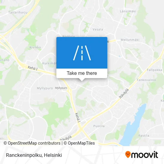 Ranckeninpolku map