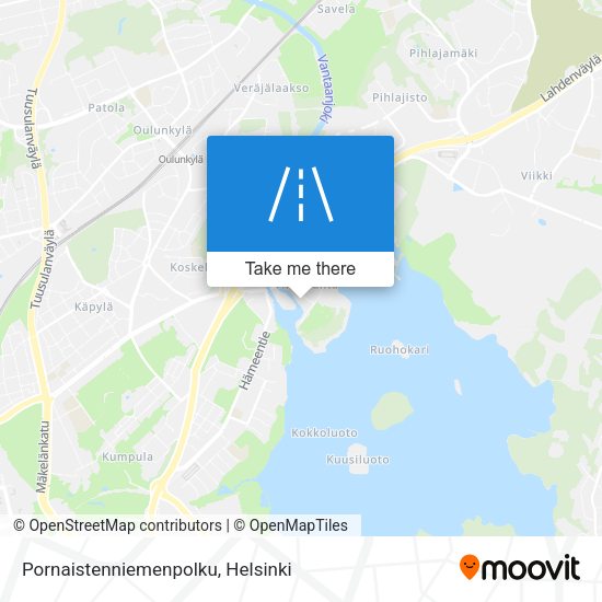 Pornaistenniemenpolku map