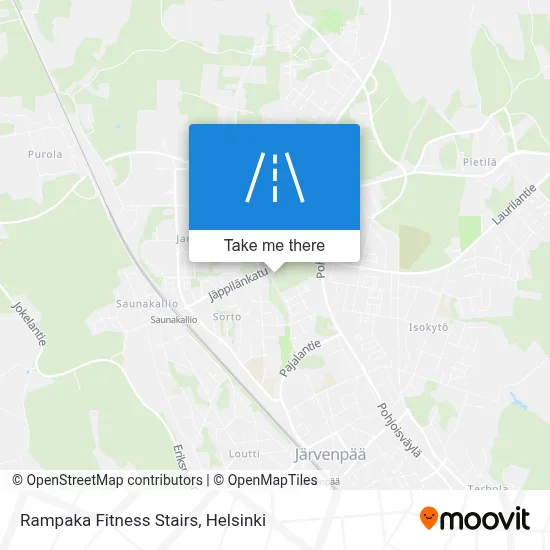 Rampaka Fitness Stairs map