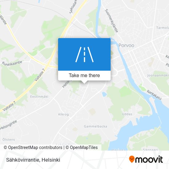 Sähkövirrantie map