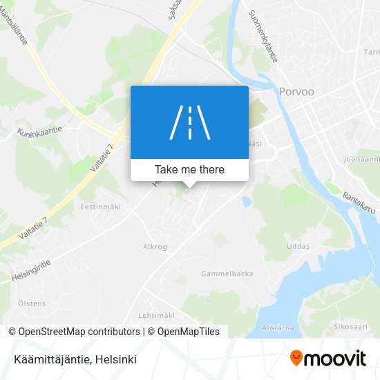 Käämittäjäntie map