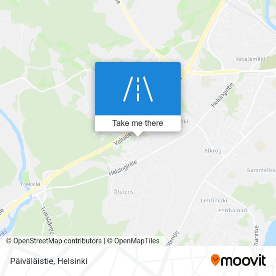 Päiväläistie map