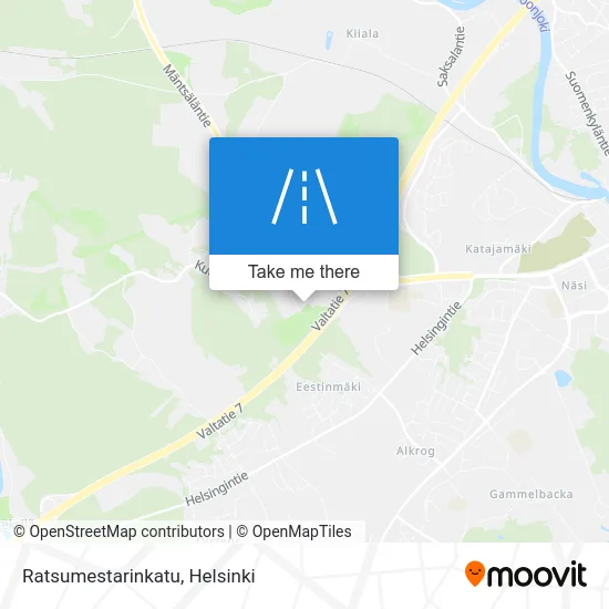 Ratsumestarinkatu map