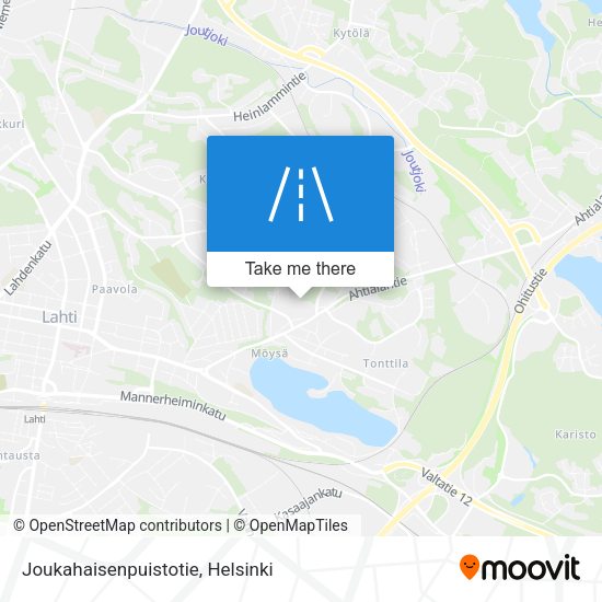 Joukahaisenpuistotie map