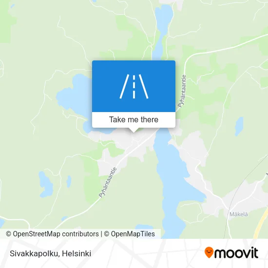 Sivakkapolku map