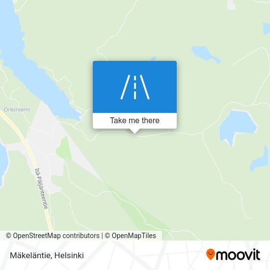 Mäkeläntie map