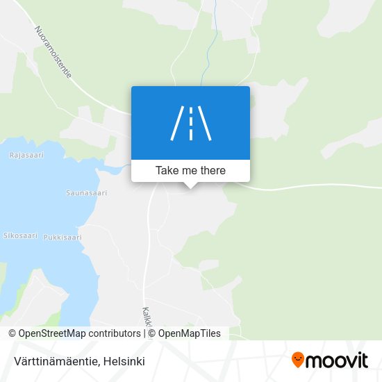 Värttinämäentie map