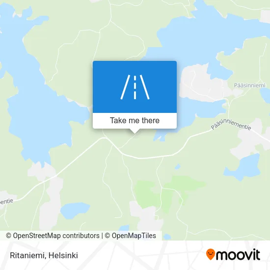 Ritaniemi map