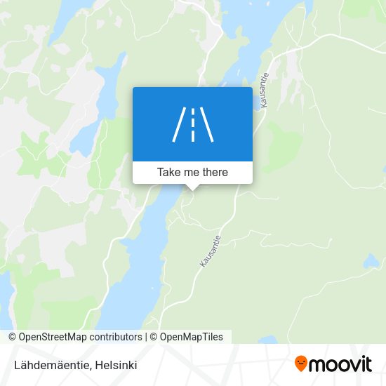 Lähdemäentie map