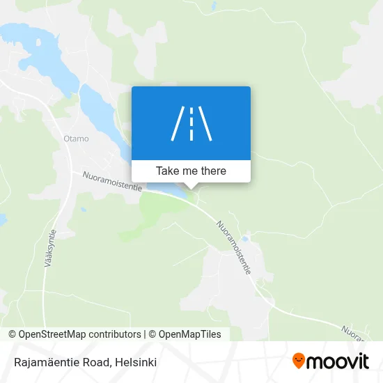 Rajamäentie Road map