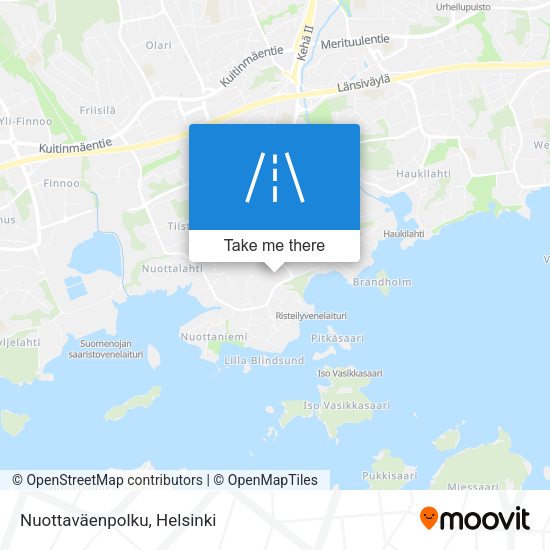 Nuottaväenpolku map