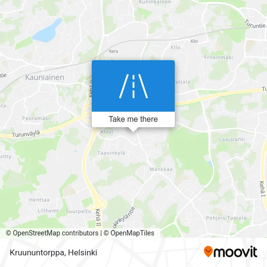 Kruununtorppa map
