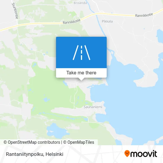 Rantaniityn Path map