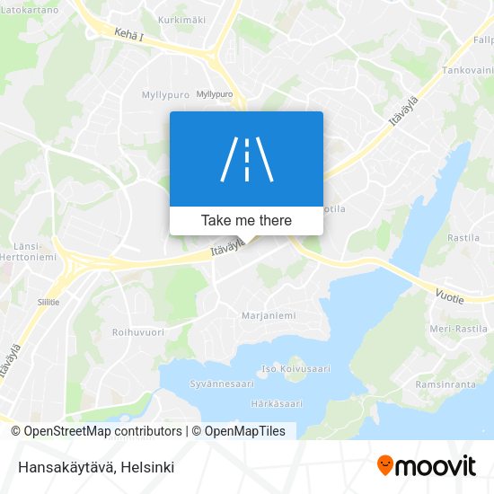 Hansakäytävä map