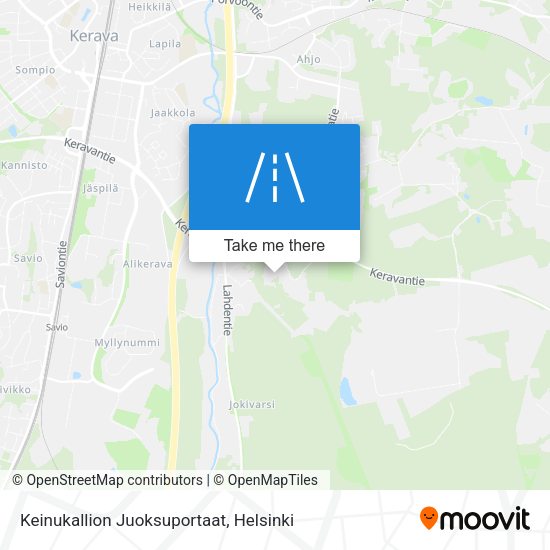 Keinukallion Juoksuportaat map