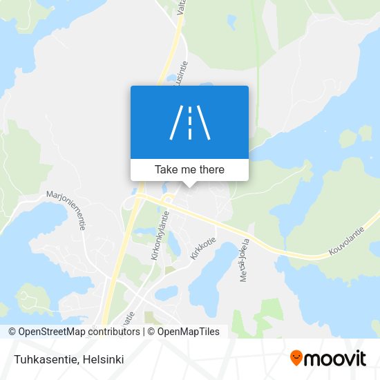 Tuhkasentie map