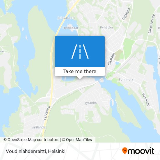 How to get to Voudinlahdenraitti in Heinola by Bus?